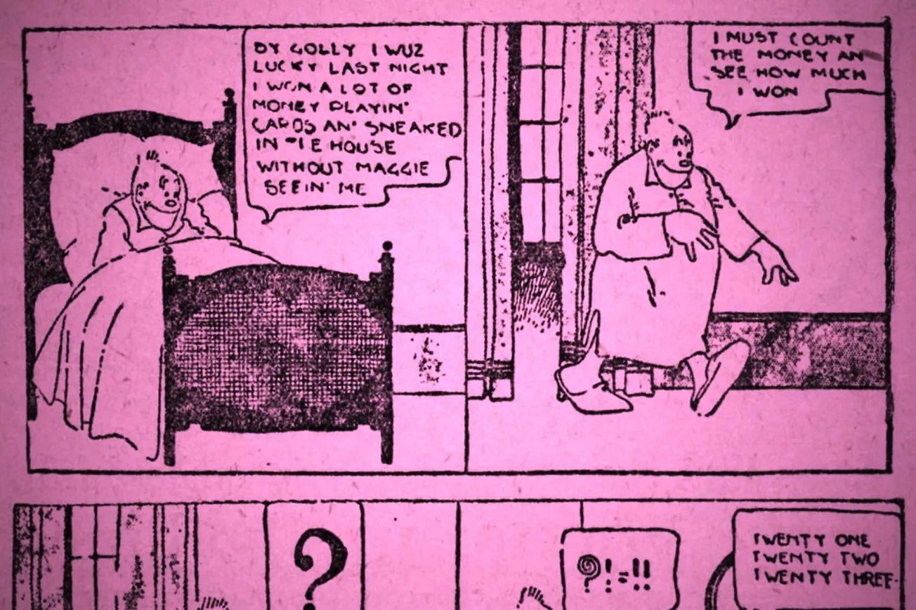 När tecknade serier var nytt i Sverige